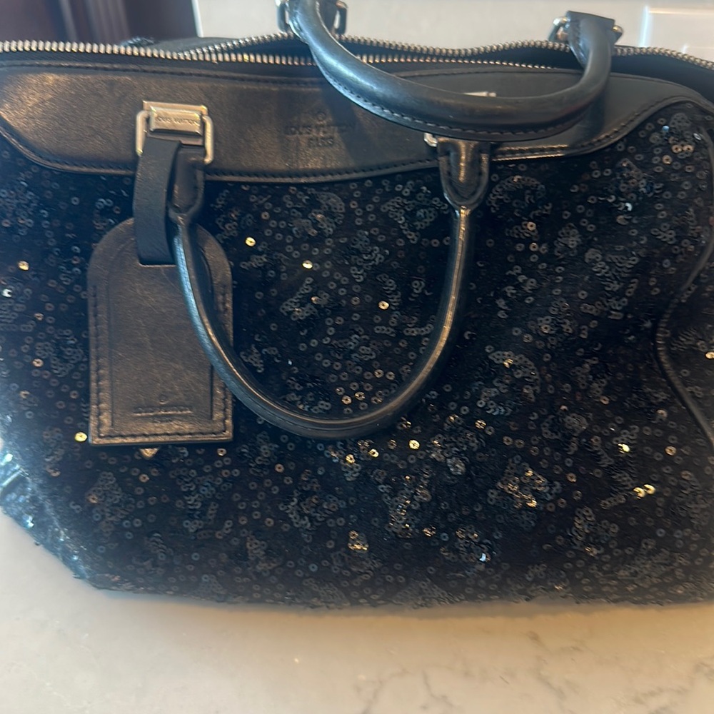 Limited edition Louis Vuitton sequin speedy